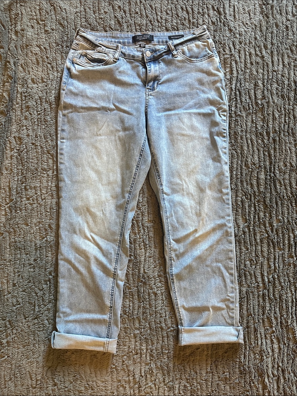 Judy Blue Light Blue Boyfriend Jeans